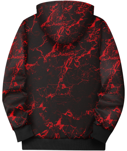 Men's Long Sleeve Graphic Printed Fleece Hoodie-CFMWY00111