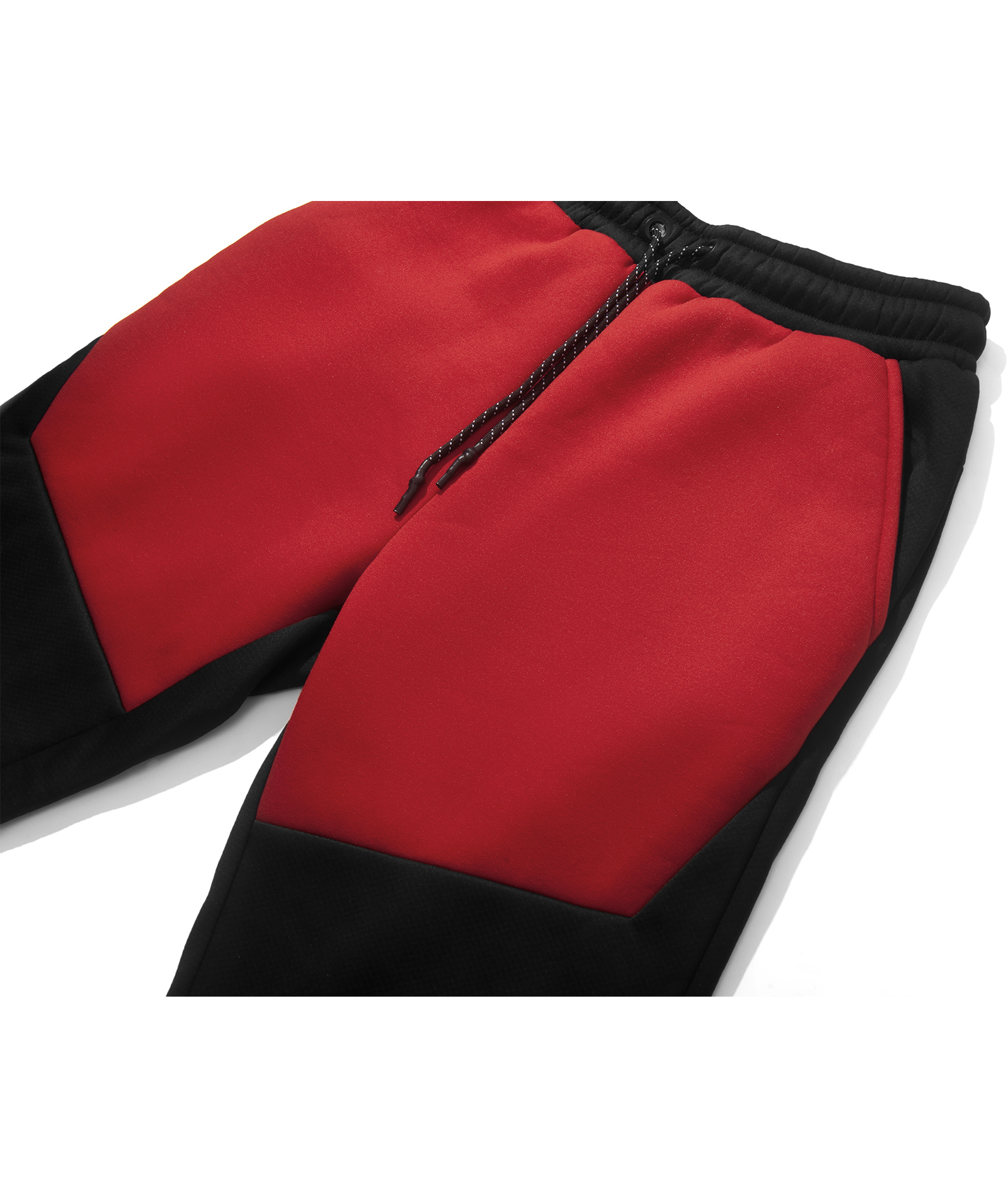 Men's Color Block Casual Fleece Sweatpant-CUMFS01643