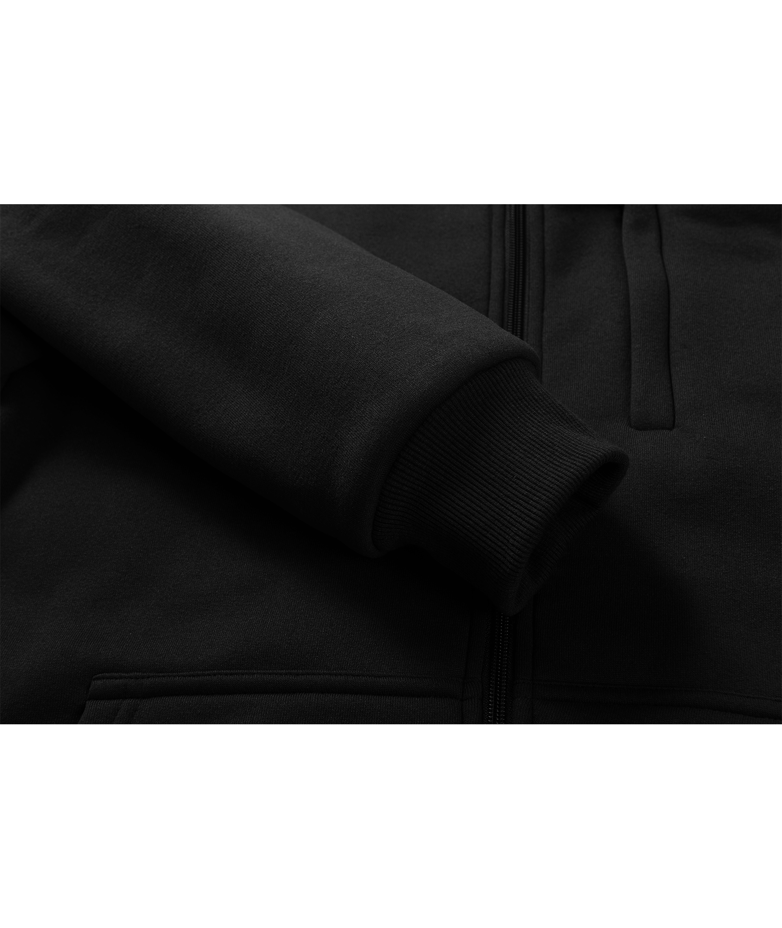 Men's Long Sleeve Solid Color Fleece Casual Hoodie-CUMFH04095