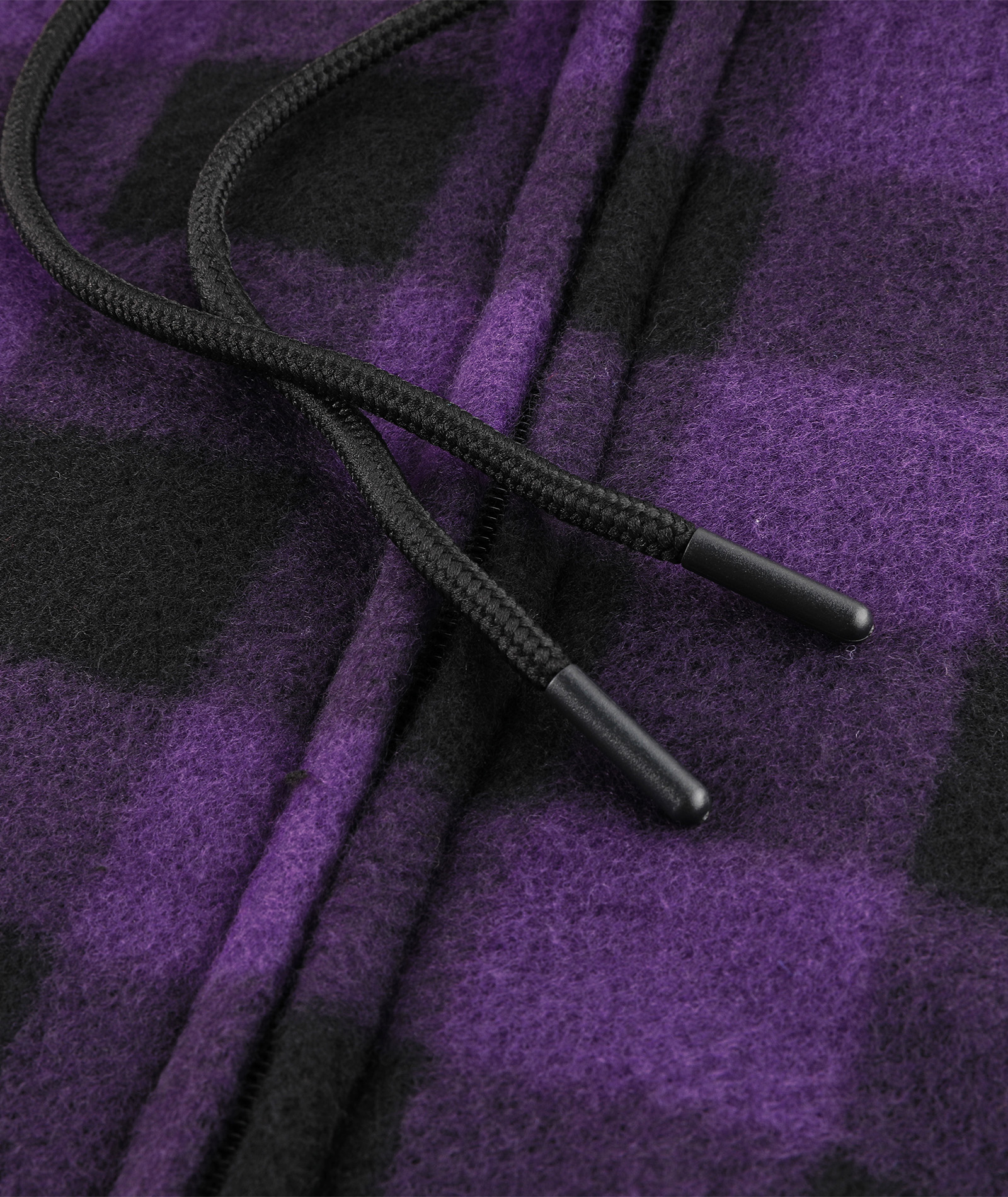 Men's Full Zipper Winter Casual Plaid Fleece Hoodie-AEMFH00569