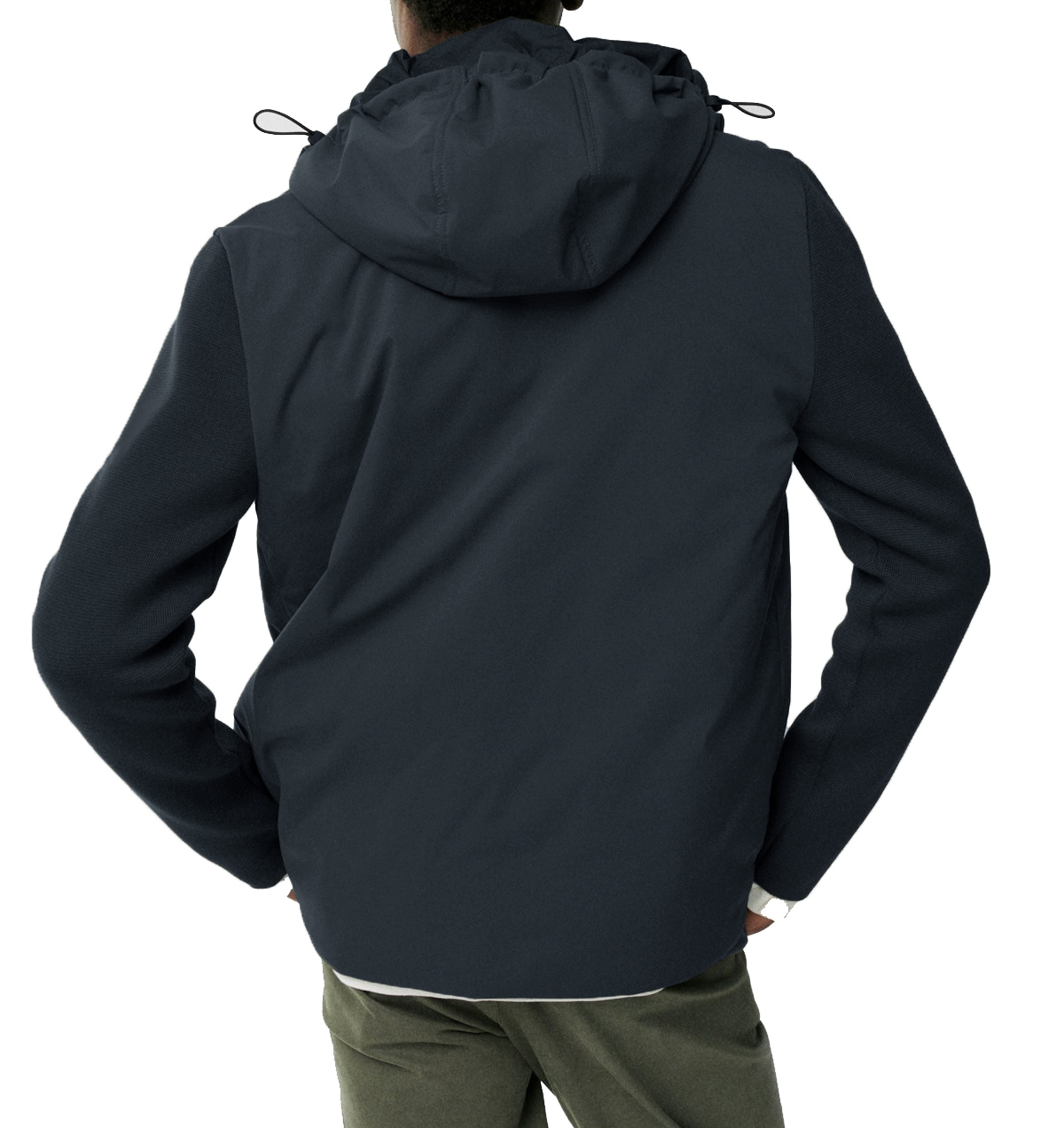 JACKETW Men Zip-Up Straight Hem Down Jacket-MJ2302 