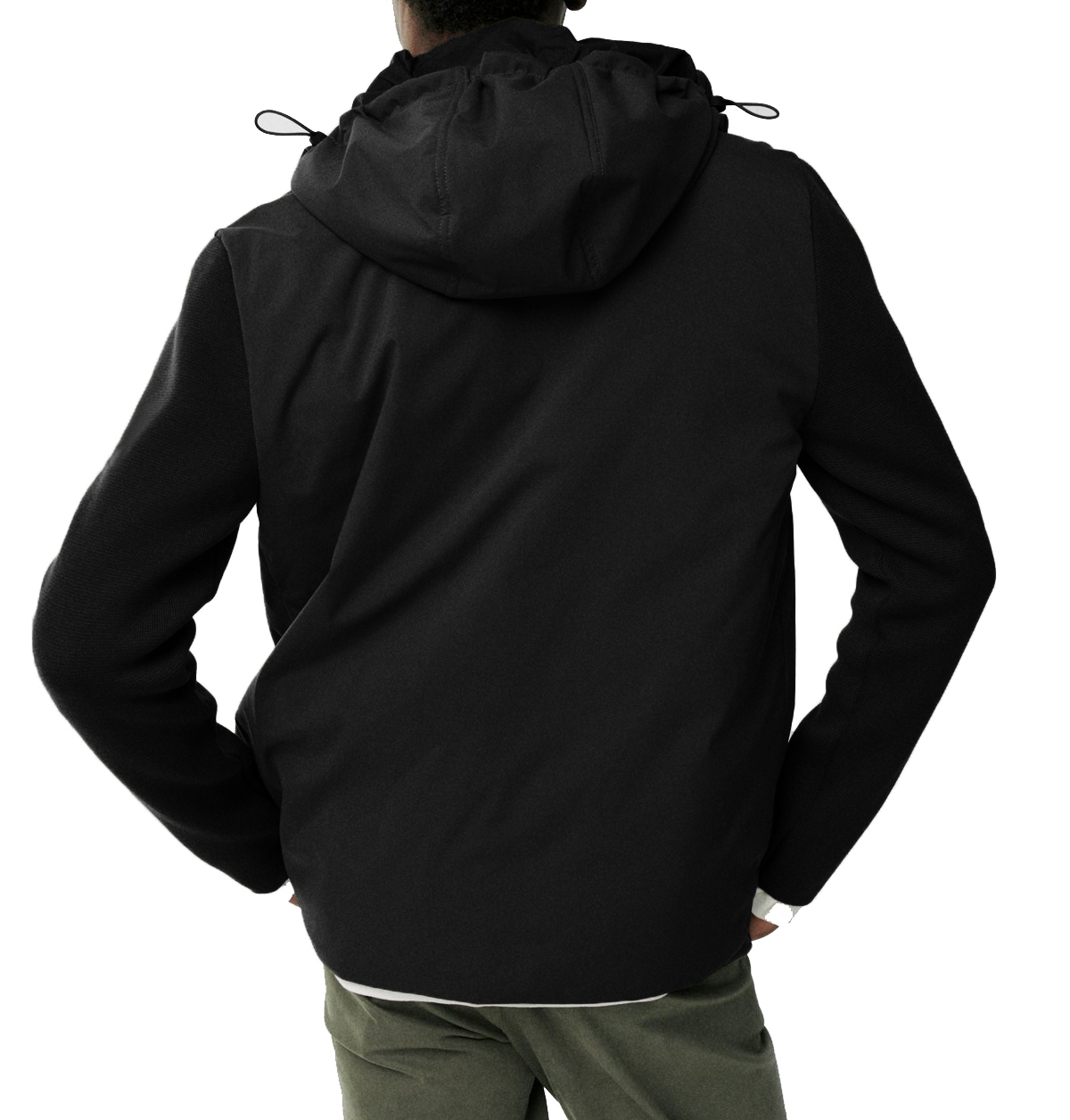 JACKETW Men Zip-Up Straight Hem Down Jacket-MJ2302 