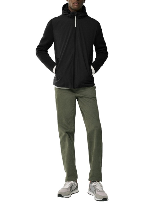 JACKETW Men Zip-Up Straight Hem Down Jacket-MJ2302 