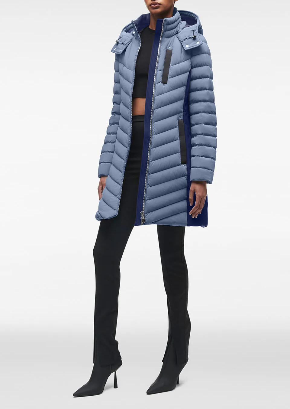 JACKETW Women's Puffer Long Jacket-WPM08105#