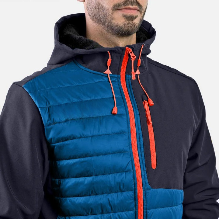 JACKETW Men's Full-Zip Hooded Jacket-2321014 