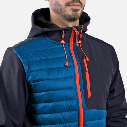 JACKETW Men's Full-Zip Hooded Jacket-2321014 