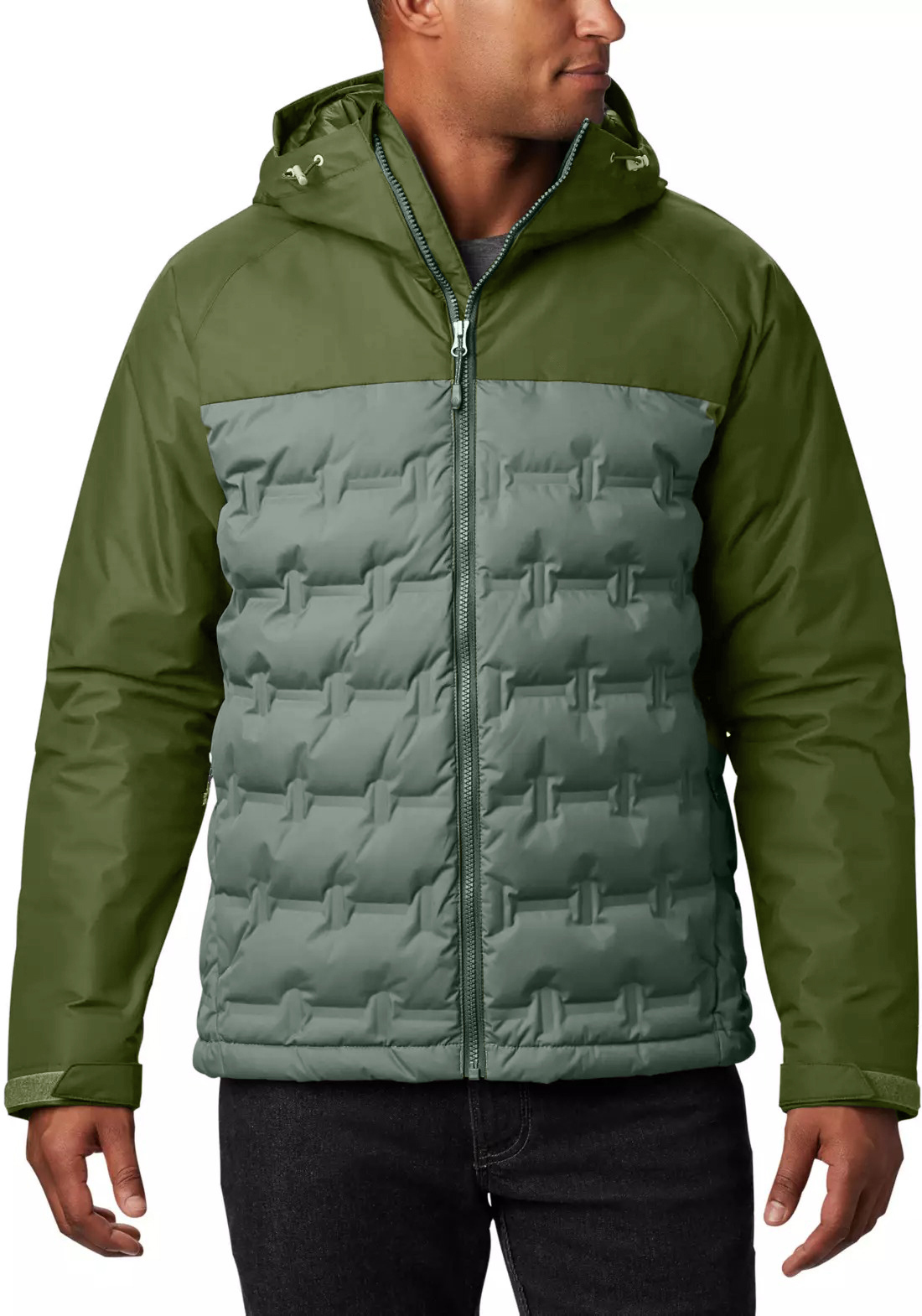 JACKETW Men's hooded seamless jacket-2321013