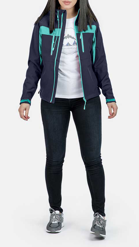 JACKETW  Women's Waterproof Hooded Jacket-2321004