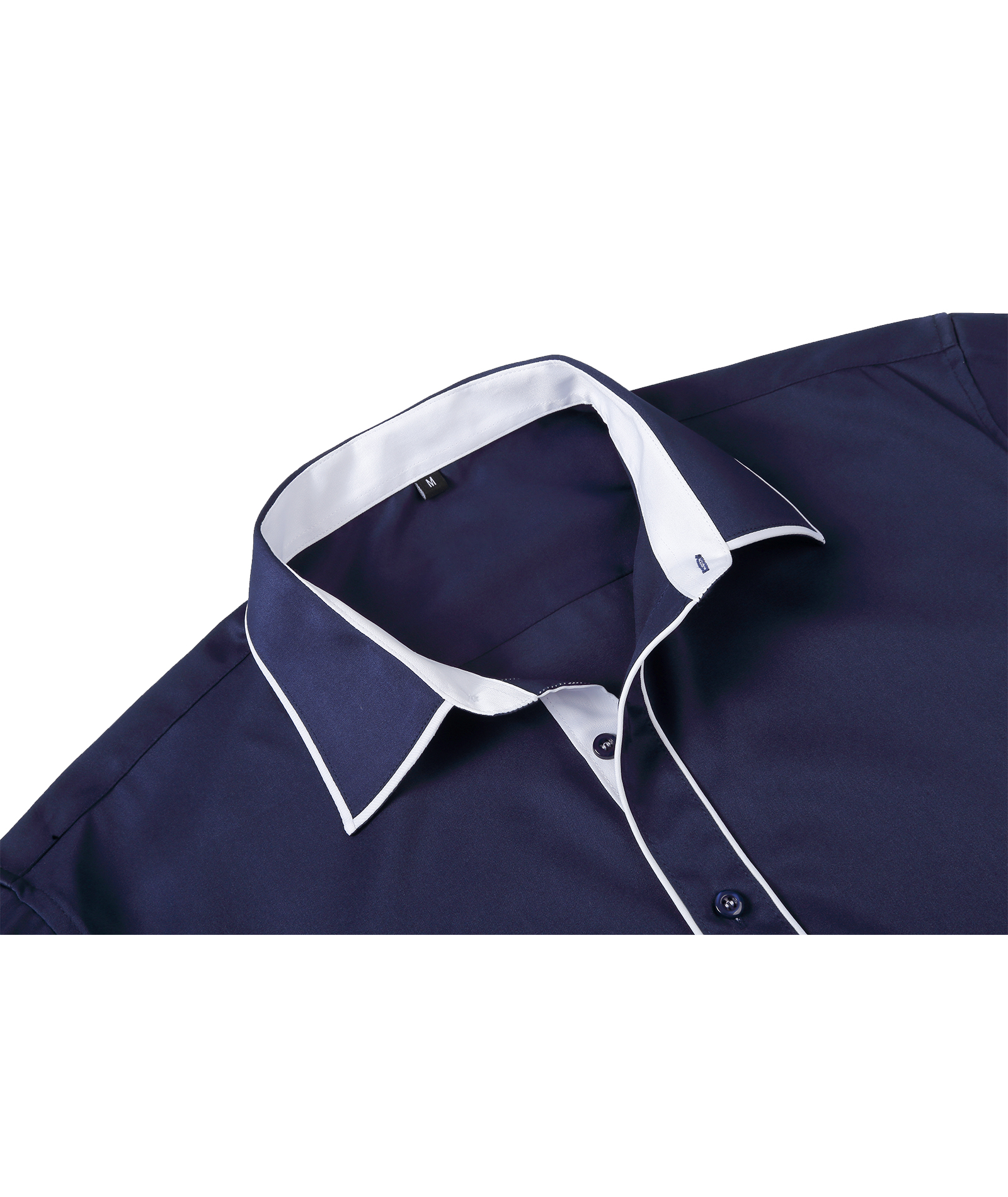 Men's Button Up Solid Color Casual Shirt-CUMLT01272