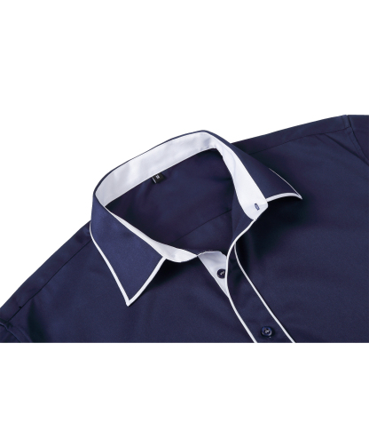Men's Button Up Solid Color Casual Shirt-CUMLT01272