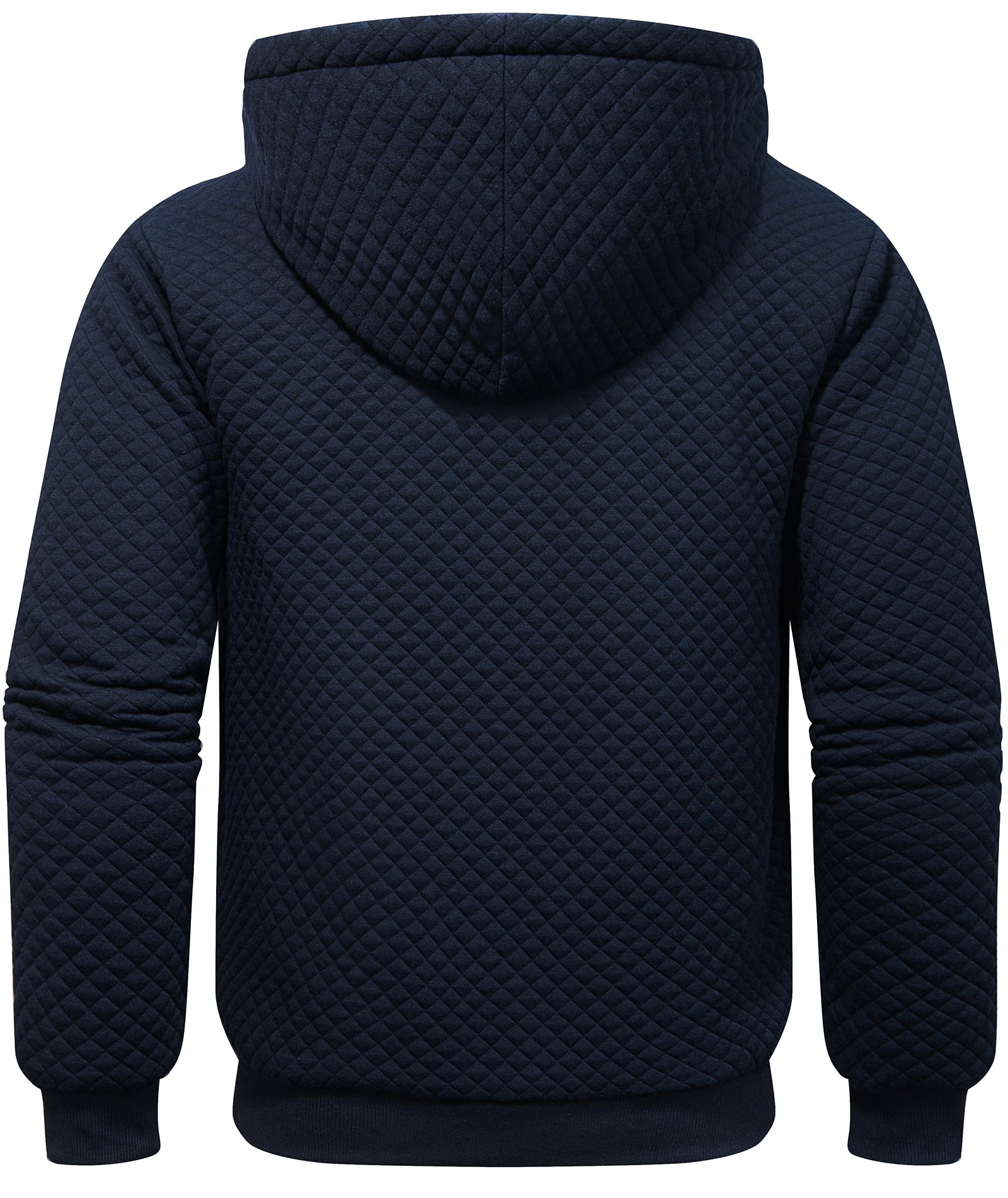 Men's Zip Up Heavyweight Sherpa Lined Fleece Hoodie-CUMFH02162