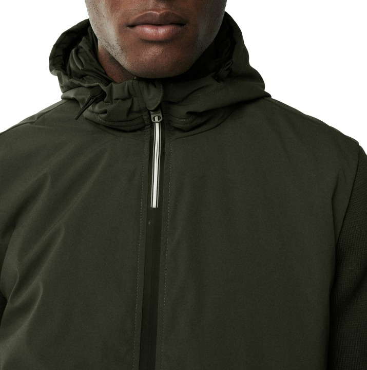 JACKETW Men Zip-Up Straight Hem Down Jacket-MJ2302 