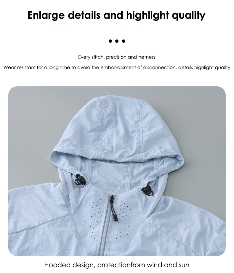 JCKETW Women Summer Style Breathable Anti-Ultraviolet Outdoor Leisure Sports Mountaineering Quick-Drying Jacket SH-M-T92-42-Jacketw