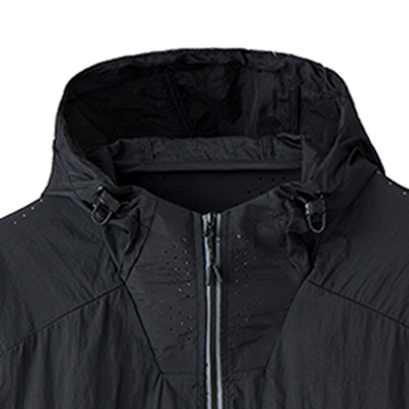 JACKETW Men's Outdoor Sports Cycling Temperament Loose Half-Open Collar Functional Style Long Sleeves  SH-M-T92-Jacketw