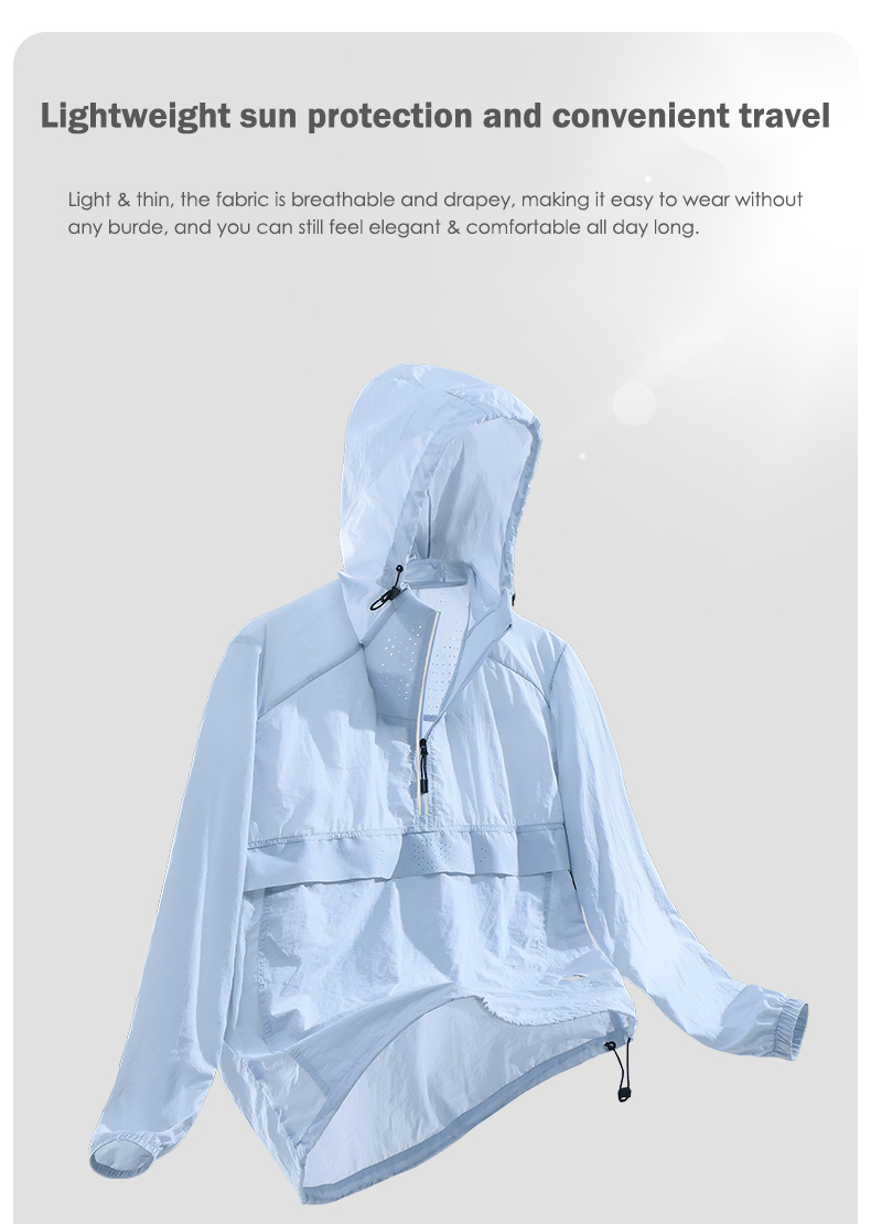 JCKETW Women Summer Style Breathable Anti-Ultraviolet Outdoor Leisure Sports Mountaineering Quick-Drying Jacket SH-M-T92-42-Jacketw