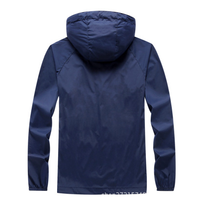 JACKETW Men's Ultra-Thin Breathable Sun Protection Clothing Jacket-ZH137