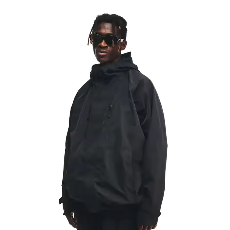 JACKETW Men's Casual Outdoor Windbreaker Jacket Full Zipper with Long Sleeve- L0P6