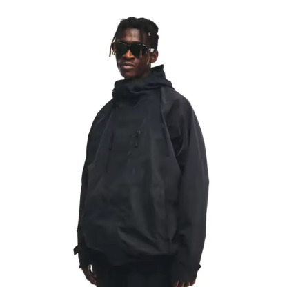 JACKETW Men's Casual Outdoor Windbreaker Jacket Full Zipper with Long Sleeve- L0P6