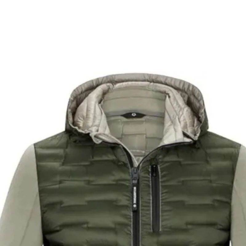 JACKETW Men's Hybrid Jacket with Hood-516EQ8