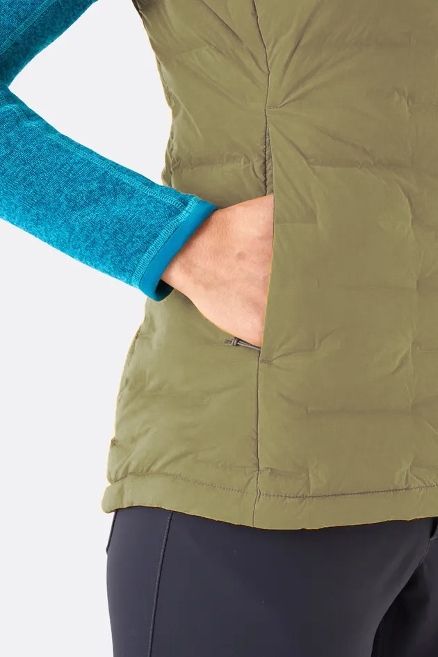 JACKETW women's Down Vest Jacket- MDWJ23017