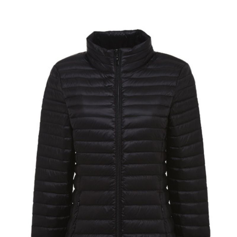 JACKETW Women's Lightweight Long Down Jacket-W-04-PL