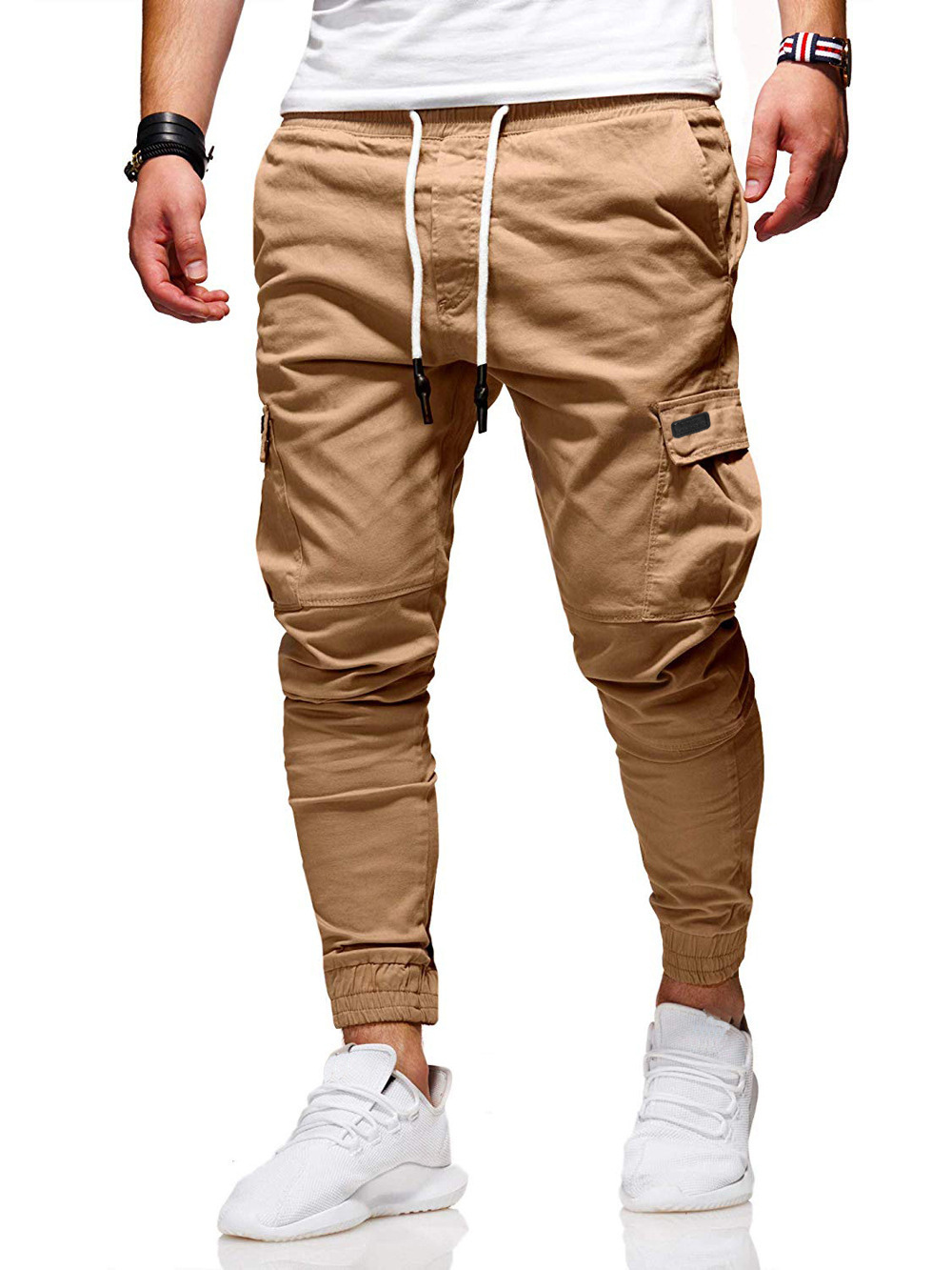 Men's Regular Fit Casual Cargo Pant-ZPK005383