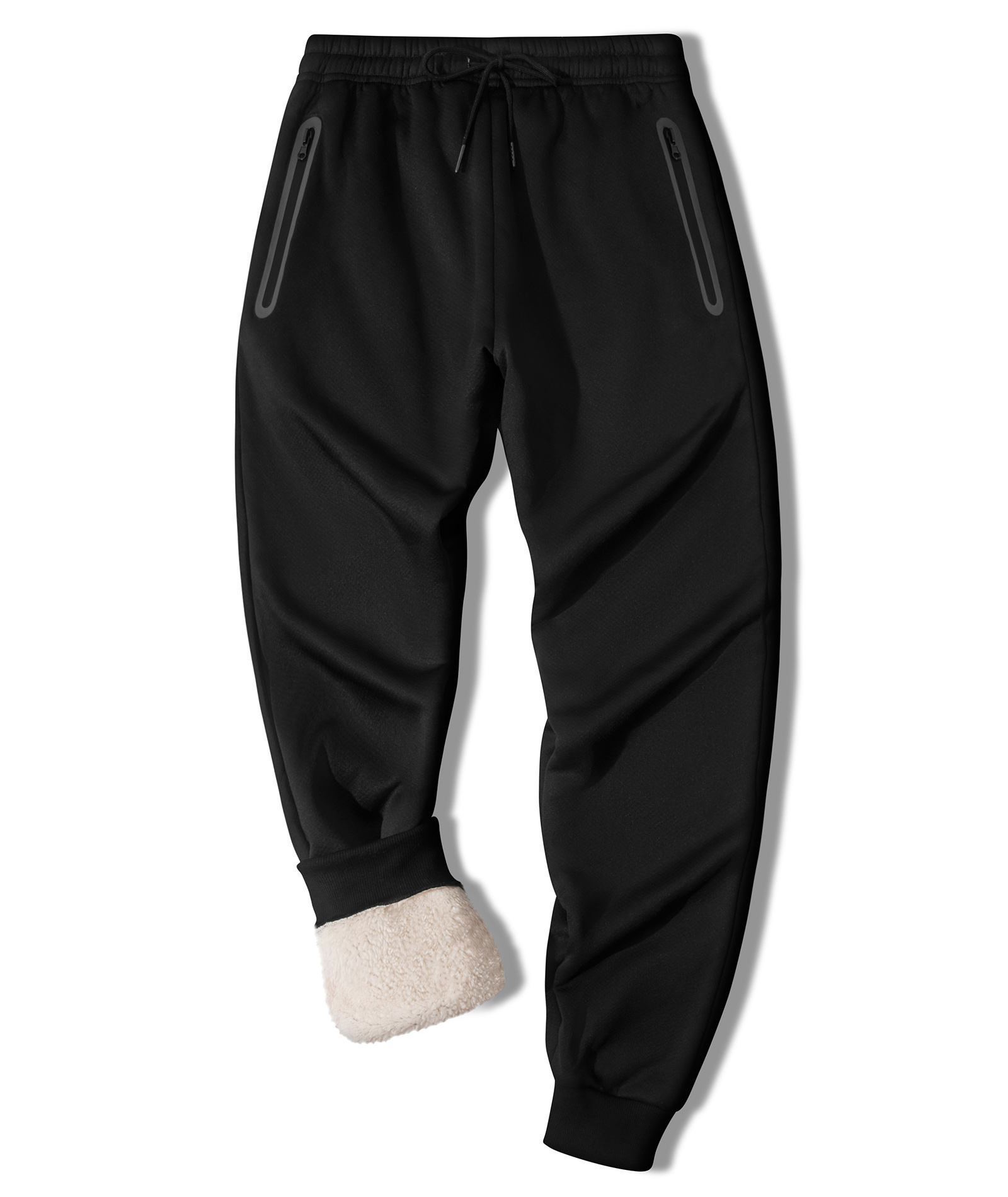 Men's Winter Fleece Sherpa Lined Sweatpant-CUMFS02521