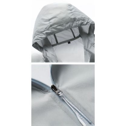 JACKETW Men's Ultra-Thin Breathable Sun Protection Clothing Jacket-ZH137