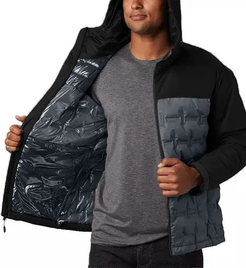 JACKETW Men's hooded seamless jacket-2321013