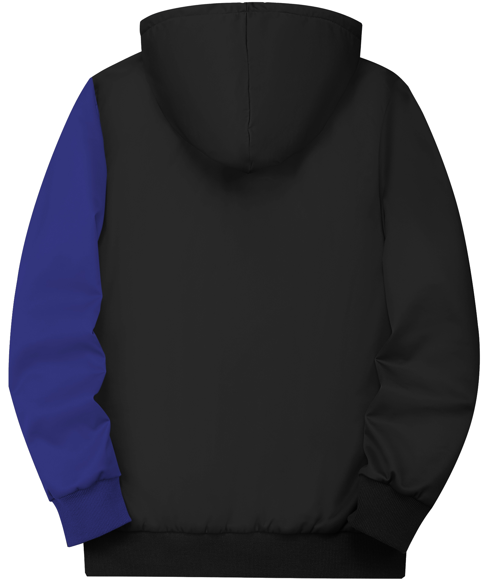 Men's Full Zipper Printed Casual Fleece Hoodie-CFMWY00039