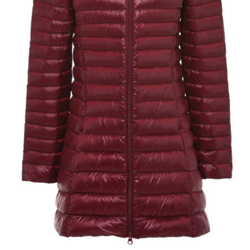 JACKETW Women's Lightweight Long Down Jacket-W-04-PL