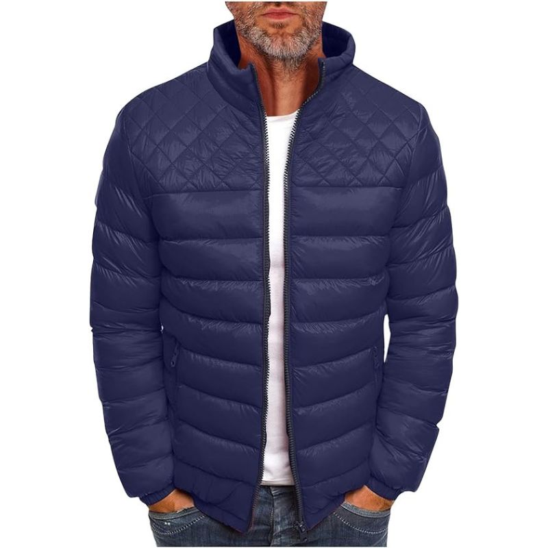 JACKETW Men's Down Lightweight Packable Puffer Ski Traveling Jacket-ZH112