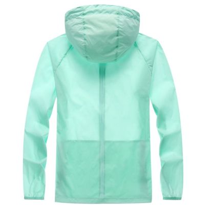 JACKETW Men's Ultra-Thin Breathable Sun Protection Clothing Jacket-ZH137