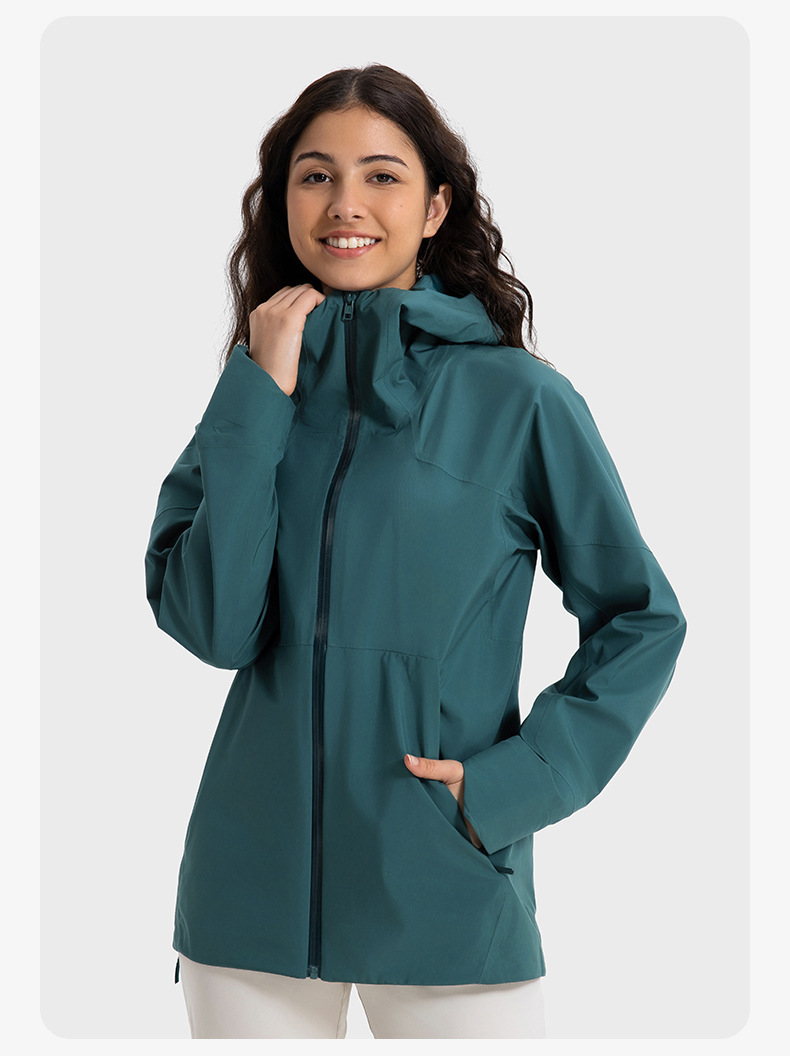 JACKETW Women Windproof and Waterproof Mountaineering Camping Commuting Leisure Sports Hooded Jacket DAW042-Jacketw