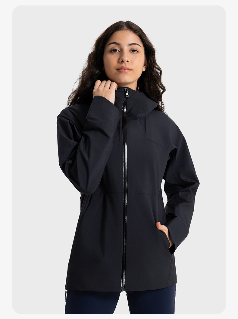 JACKETW Women Windproof and Waterproof Mountaineering Camping Commuting Leisure Sports Hooded Jacket DAW042-Jacketw