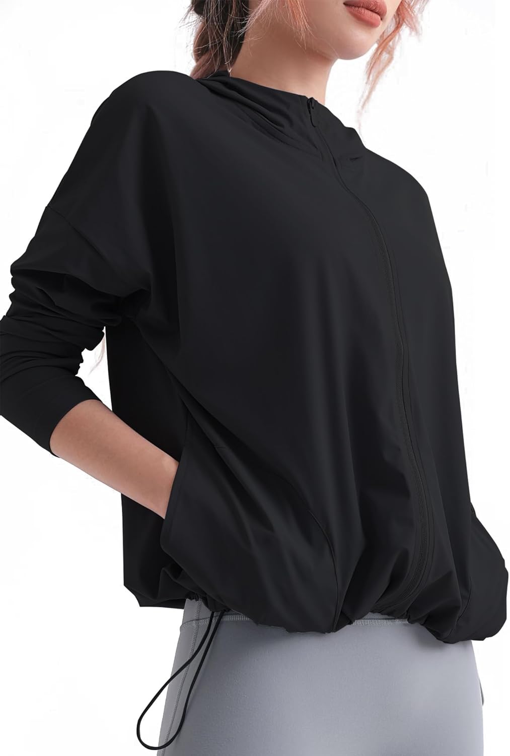 JACKETW Women's Outdoor Sunshade Fashion Anti-Ultraviolet Sun Protection Jacket-  ZPK009043