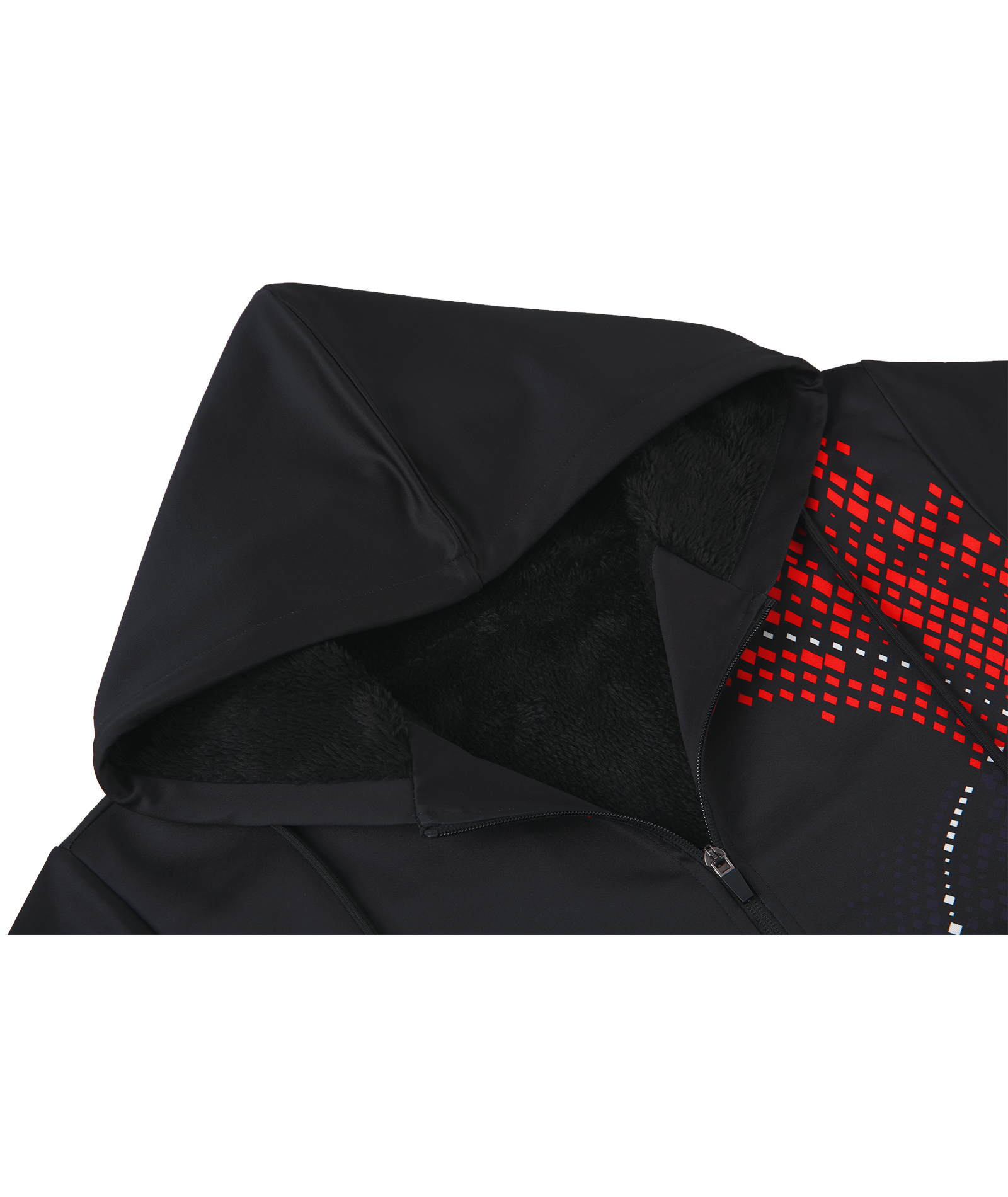 Men's Long Sleeve Full Zipper Winter Casual Hoodie-CFMWY00038