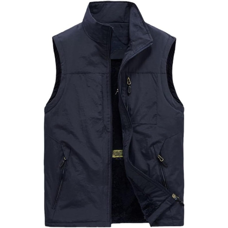 JACKETW Men's Sleeveless Vest Jacket-CAL10021