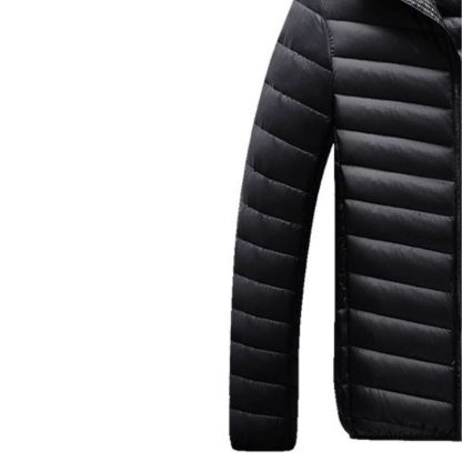 JACKETW Men's Winter Slim Fit  Hood Casual Slim Down Jacket -ZH126