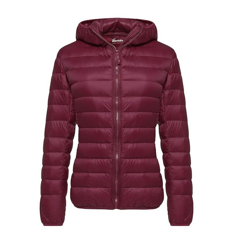 JACKETW Women's Full Zip Lightweight Winter Down Jacket-DJ19005