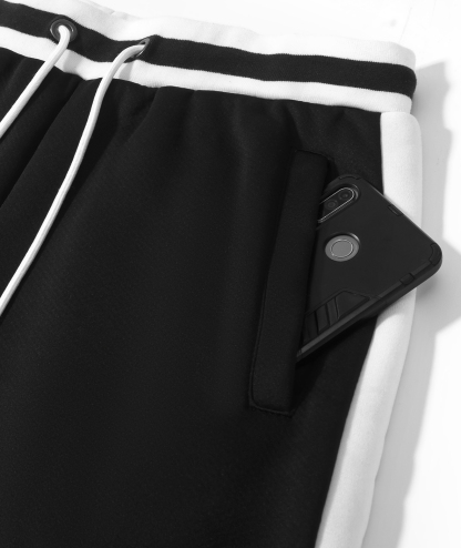 Men's Solid Color Drawstring Fleece Warm Sweatpant-CUMFS03064