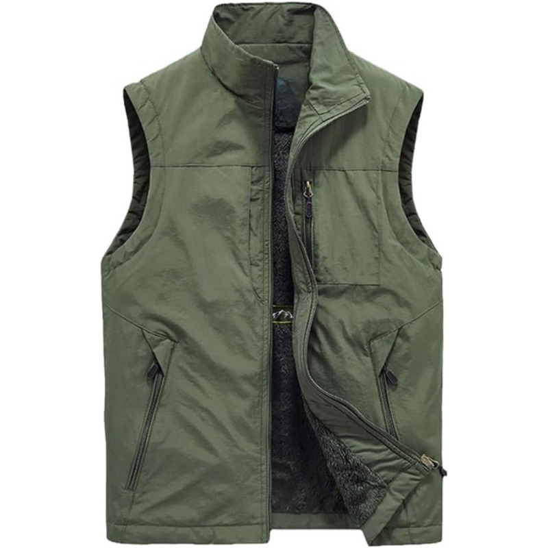 JACKETW Men's Sleeveless Vest Jacket-CAL10021