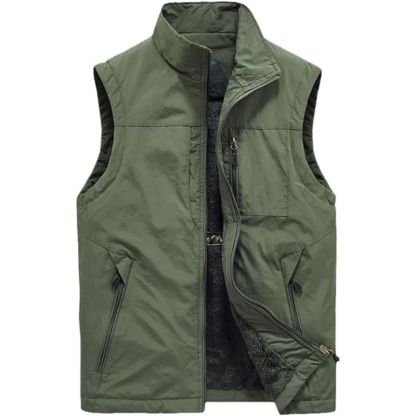JACKETW Men's Sleeveless Vest Jacket-CAL10021