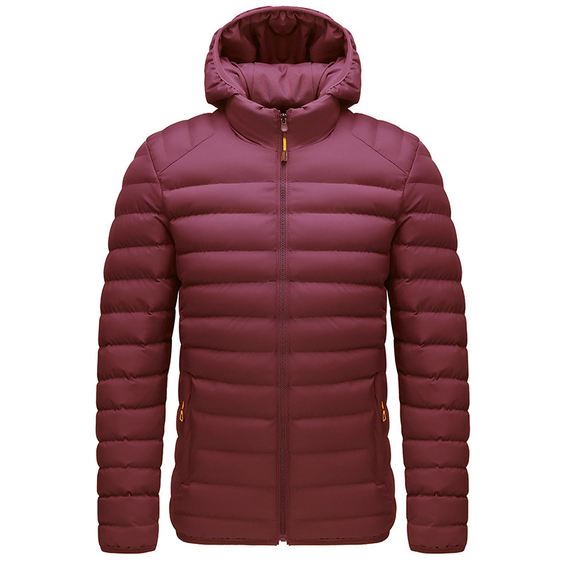 JACKETW Men's Lightweight Full Zip Puffer Down Jacket-V-22916#