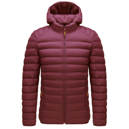 JACKETW Men's Lightweight Full Zip Puffer Down Jacket-V-22916#