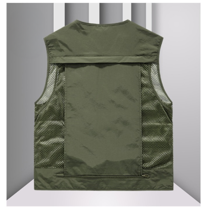 JACKETW Men's Sleeveless Vest Jacket-CAL10025