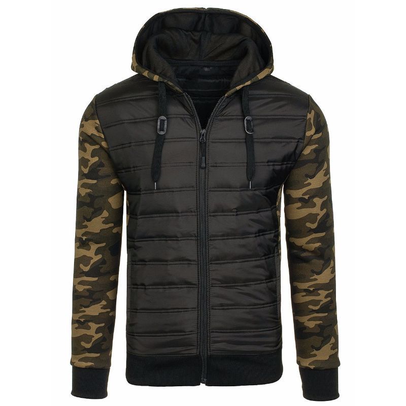 JACKETW Men's Lightweight Slim Fit Long Sleeve Down Puffer Jacket -ZH1