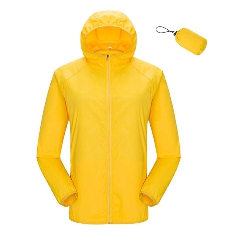 JACKETW Unisex Quick Dry UV Protect Waterproof Windbreaker Sports Jacket -ZH139 