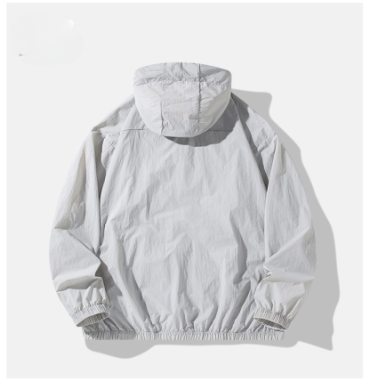 JACKETW Men's Lightweight  Windbreaker  Windproof and Rainproof Jacket-CAL10052-Jacketw