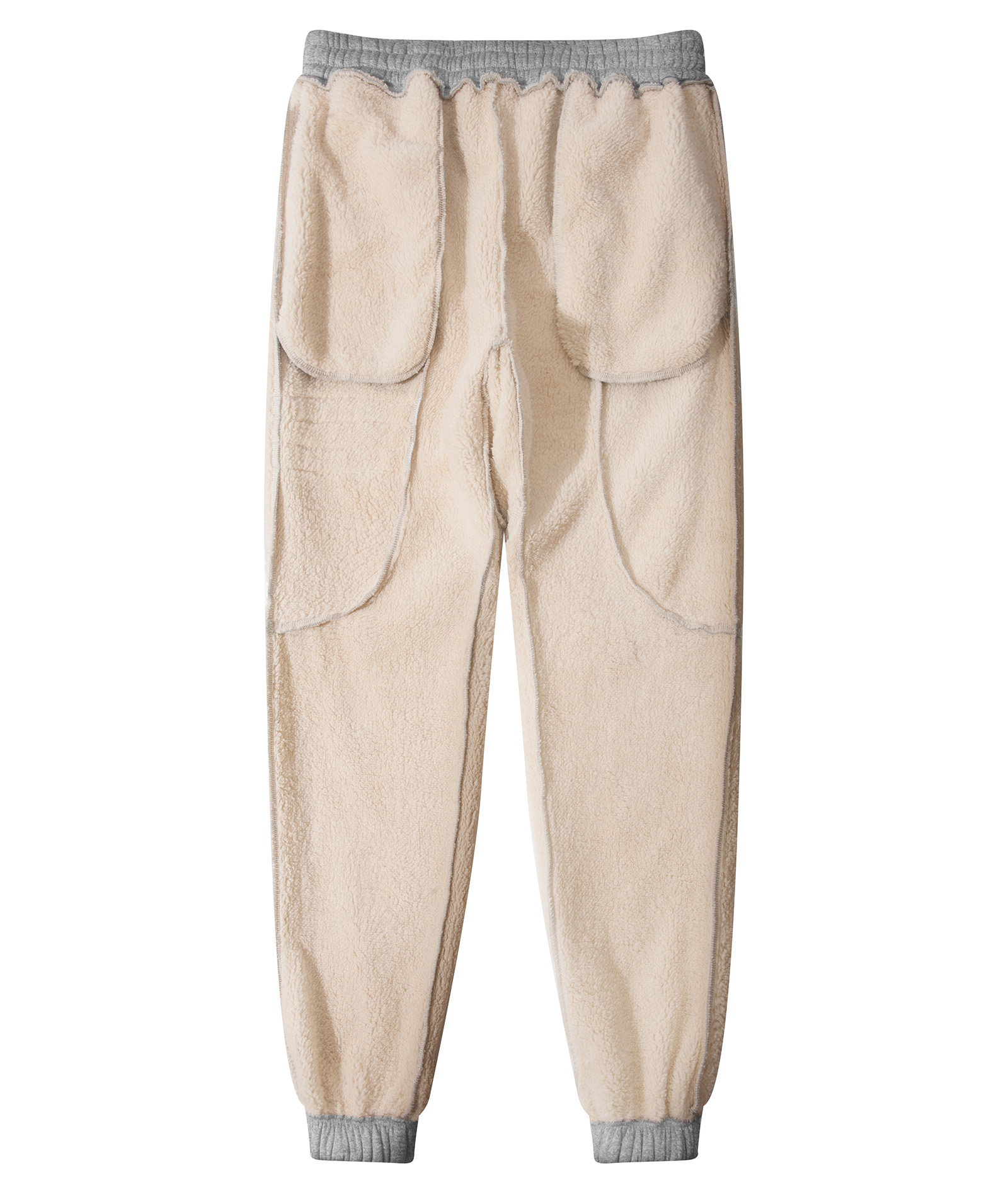 Men's Stylish Solid Color Fleece Sweatpant-CUMFS02523